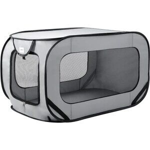 36in Portable Large Dog Bed - Pop Up Dog Kennel, Indoor Outdoor Crate for Pets